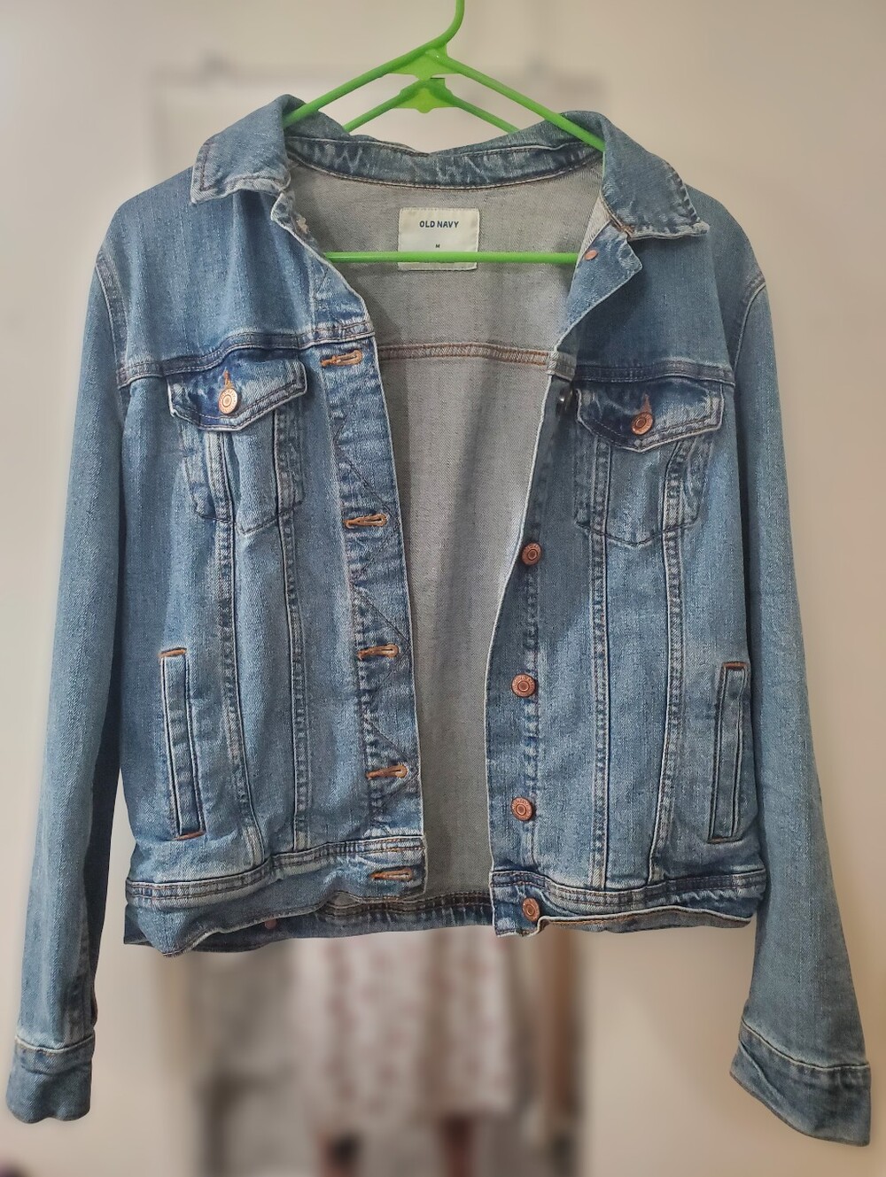 Old Navy Medium Blue Denim Jacket
